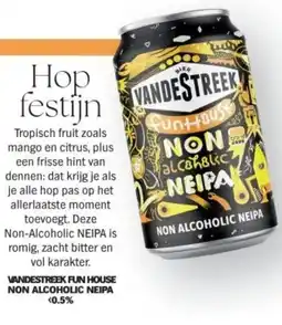Albert Heijn Vandestreek fun house non alcoholic neipa aanbieding