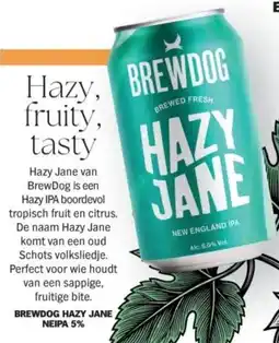 Albert Heijn Brewdog hazy jane neipa 5% aanbieding