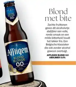 Albert Heijn Affligem blond 0.0 abdijbier 0.0% aanbieding