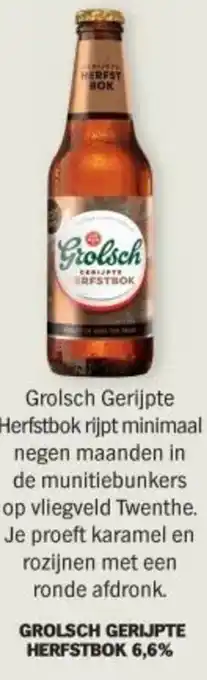 Albert Heijn Grolsch gerijpte herfstbok 6,6% aanbieding
