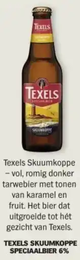 Albert Heijn Texels skuumkoppe speciaalbier 6% aanbieding
