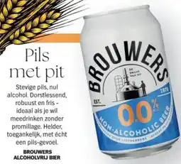 Albert Heijn Brouwers alcoholvrij bier aanbieding
