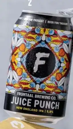 Albert Heijn Frontaal juice punch neipa 5.8% aanbieding