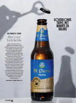 Albert Heijn Brouwers st. pierre tripel 8.7% aanbieding