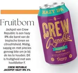 Albert Heijn Crew republic jackpot hazy ipa 5% aanbieding