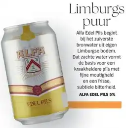Albert Heijn Alfa edel pils 5% aanbieding