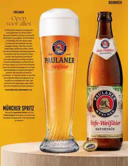 Albert Heijn Paulaner hefe-weissbier 5.5% aanbieding