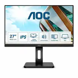 Bol.com AOC (Q27P2Q) - LED-Monitor - 68.6 cm (27) - 2560 x 1440 1440p (Quad HD) aanbieding