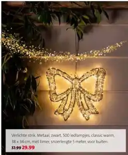 Intratuin Verlichte strik aanbieding