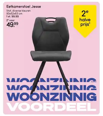 Leen Bakker Eetkamerstoel Jesse aanbieding