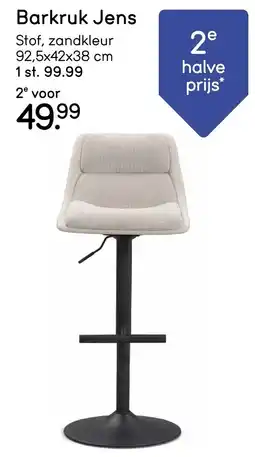 Leen Bakker Barkruk Jens aanbieding