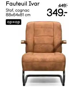 Leen Bakker Fauteuil Ivar aanbieding