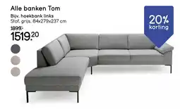 Leen Bakker Alle banken Tom aanbieding