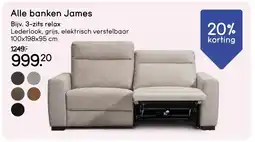 Leen Bakker Alle banken James aanbieding