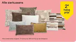 Leen Bakker Alle sierkussens aanbieding