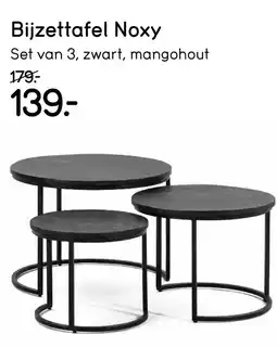 Leen Bakker Bijzettafel Noxy aanbieding