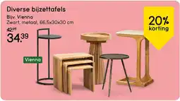 Leen Bakker Diverse bijzettafels aanbieding