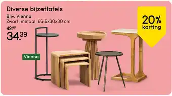 Leen Bakker Diverse bijzettafels aanbieding