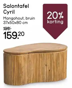 Leen Bakker Salontafel Cyril aanbieding