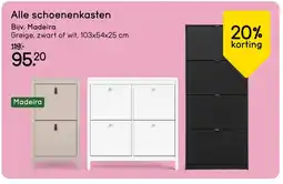 Leen Bakker Alle schoenenkasten aanbieding