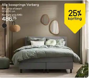 Leen Bakker Alle boxsprings Varberg aanbieding