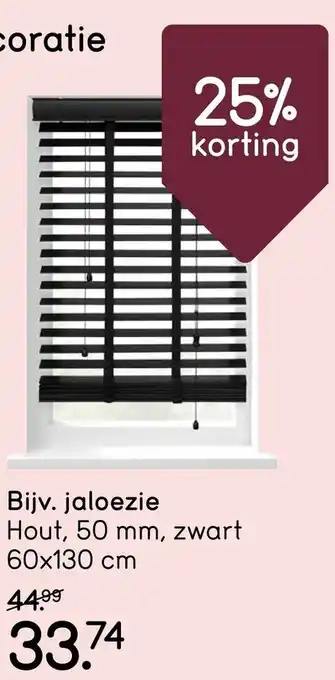 Leen Bakker Bijv. jaloezie aanbieding
