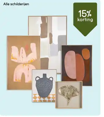 Leen Bakker Alle schilderijen aanbieding