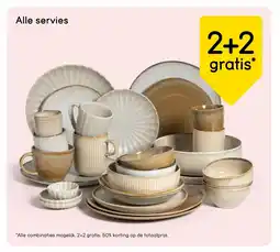 Leen Bakker Alle servies aanbieding