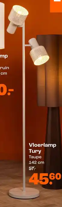 Kwantum Vloerlamp Tury aanbieding