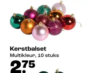 Kwantum Kerstbalset aanbieding