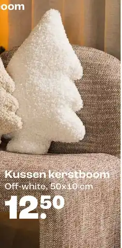 Kwantum Kussen kerstboom Off-white, aanbieding