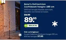 Welkoop Anna's Collection lichtboom hoogte 180 cm aanbieding