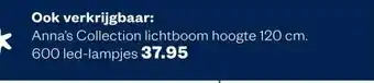Welkoop Anna's Collection lichtboom hoogte 120 cm. aanbieding