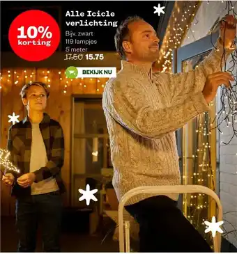 Welkoop Alle Icicle verlichting aanbieding