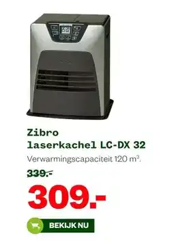 Welkoop Zibro laserkachel LC-DX 32 aanbieding