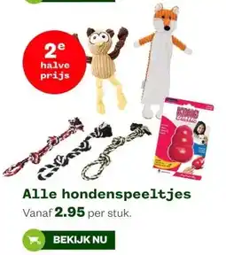 Welkoop Alle hondenspeeltjes aanbieding