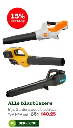 Welkoop Alle bladblazers aanbieding