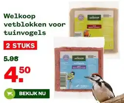 Welkoop Welkoop vetblokken voor tuinvogels aanbieding