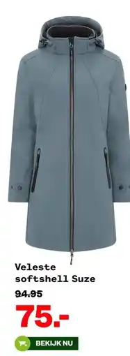 Welkoop Veleste softshell Suze aanbieding