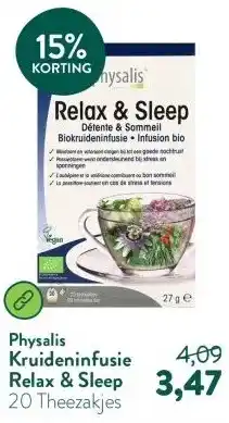 Holland & Barrett Kruideninfusie Relax & Sleep aanbieding