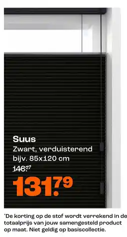 Kwantum Suus Zwart aanbieding