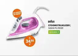 Expert Braun SI3030 PU Roze aanbieding