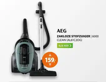 Expert AEG 6000 CLEAN (AL61C2OG) Groen aanbieding
