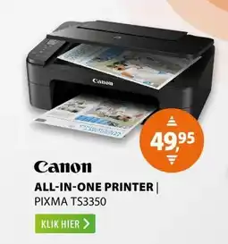 Expert Canon PIXMA TS3350 Zwart aanbieding
