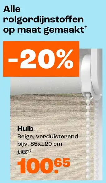 Kwantum Huib Beige aanbieding