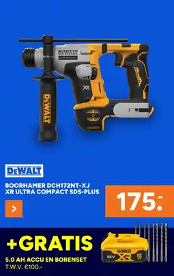 BOUWMAAT Boorhamer Dch172nt-xj xr Ultra Compact Sds-Plus aanbieding