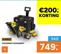 BOUWMAAT Tackerset Dck246p2t aanbieding