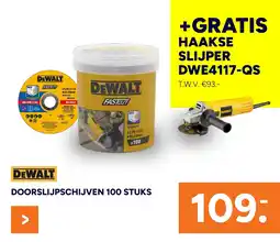 BOUWMAAT Doorslijpschijven 100 Stuks aanbieding