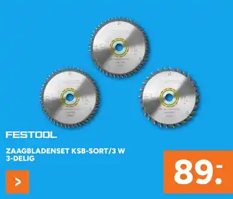 BOUWMAAT Zaagbladenset Ksb-Sort/3 W aanbieding