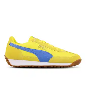 Foot Locker Puma Rider Sneakers Heren - Geel - Maat 44 - Mesh/Synthetisch aanbieding